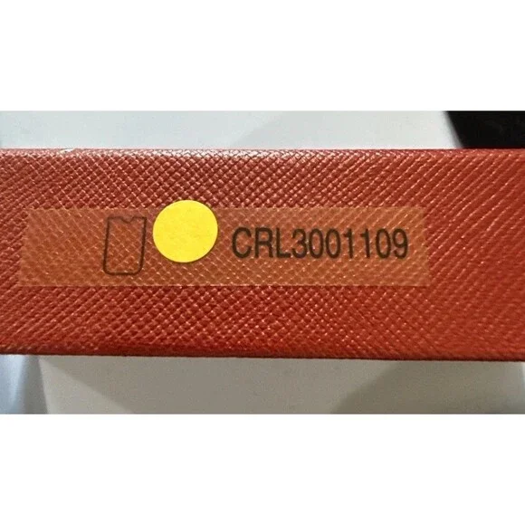 Cartier’ Les Must Caramel Goatskin Leather Phone Case With Dust Bag, Box, Cards - Picture 13 of 15